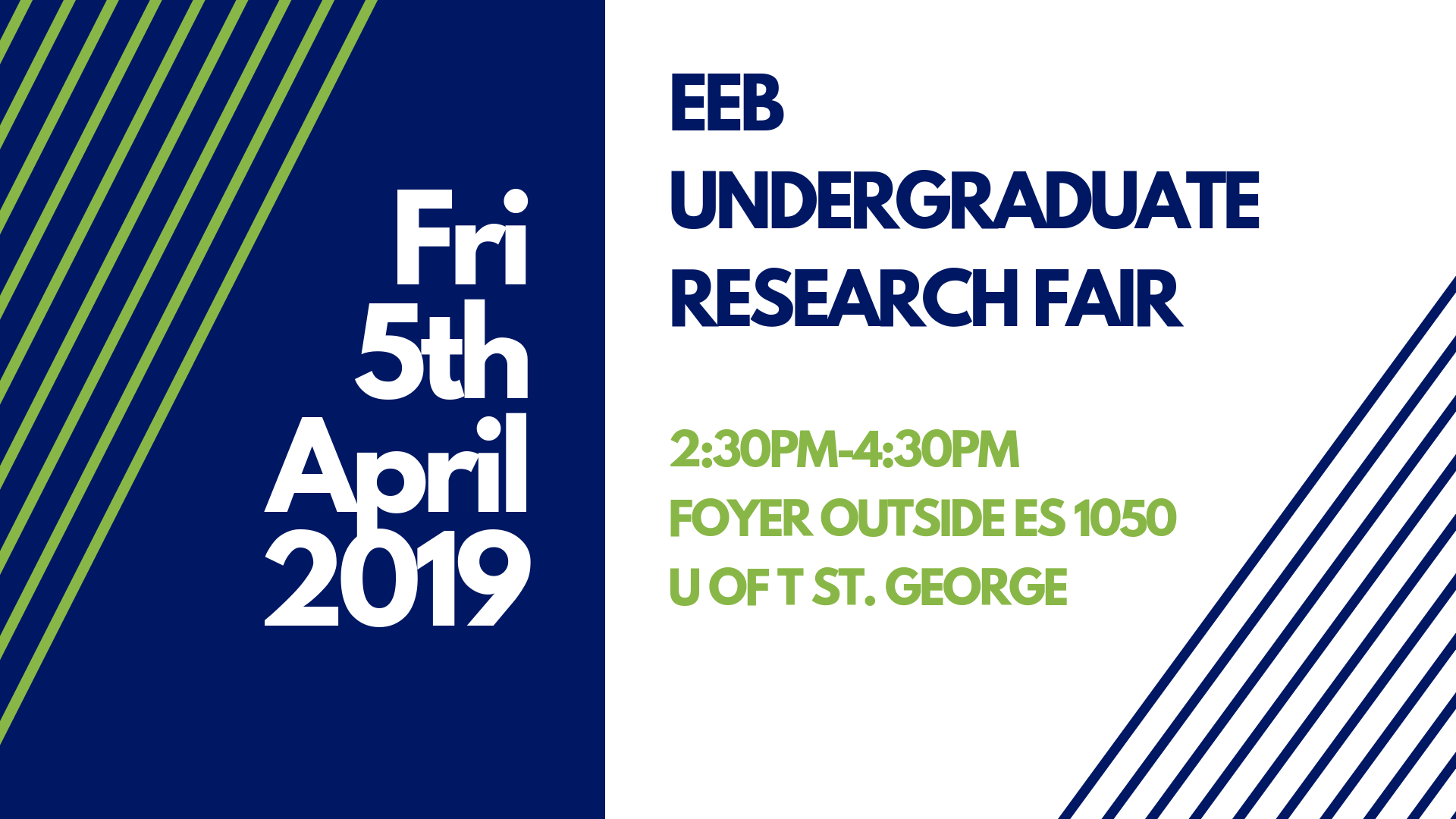 Undergrad Research Fair 2019